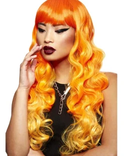 Smiffys Sunrise Orange Wig Cheap