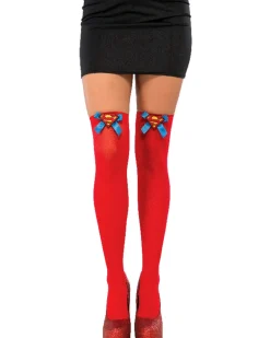 Rubies Supergirl Thigh High Stockings Sale