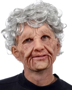 Zagone Studios Supersoft Old Lady Premium Mask With Moving Mouth Store