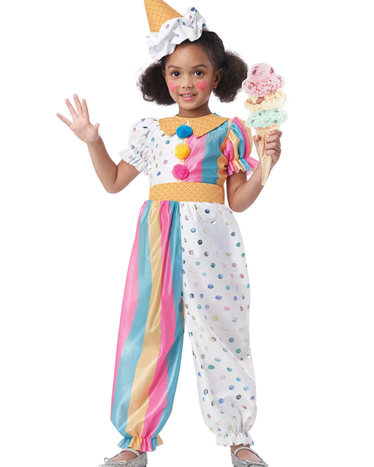 California Costumes Sweet Treats Clown Girls Costume Best