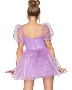 Leg Avenue Sweetheart Babydoll Lavender Womens Costume Outlet