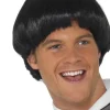 Smiffys Swinging 60S Bowl Black Wig Shop