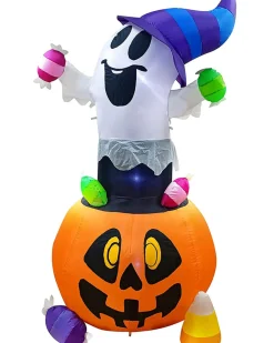 Joyin Tall Candy Ghost Lawn Inflatable 1.5M Store