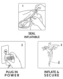 Joyin Tall Candy Ghost Lawn Inflatable 1.5M Store