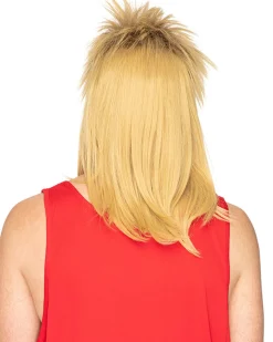 * The Cappa 80S Deluxe Super Mullet Wig Best Sale