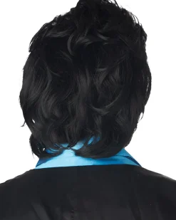 California Costumes The Full House Black Mullet Wig Hot