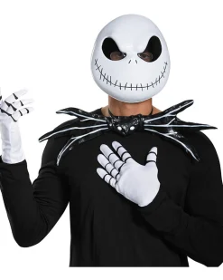 Disguise The Nightmare Before Christmas Jack Skellington Mask Bowtie And Gloves Set Sale