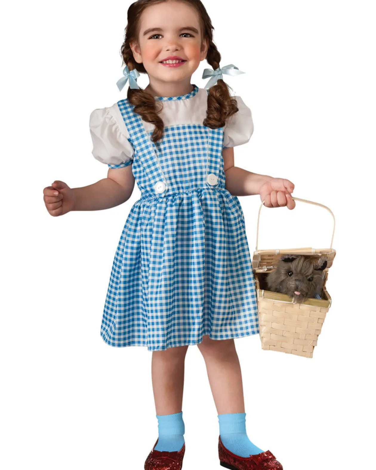 Rubies The Wizard Of Oz Adorable Dorothy Girls Toddler Costume Online