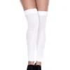 Music Legs Thigh High White Leg Warmers Sale