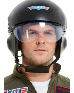Smiffys Top Gun Deluxe Helmet New