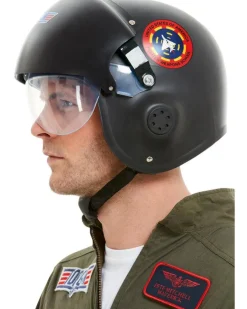 Smiffys Top Gun Deluxe Helmet New