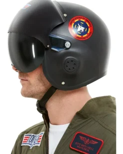 Smiffys Top Gun Deluxe Helmet New