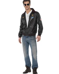 Smiffys Top Gun Mens Jacket Flash Sale