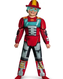 Disguise Transformers Heatwave Rescue Bot Muscle Toddler Costume Outlet