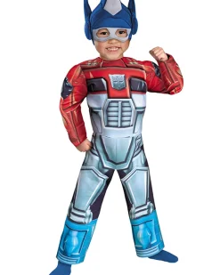 Disguise Transformers Optimus Prime Rescue Bot Muscle Toddler Costume Best Sale