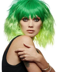 Smiffys Trash Goddess Green Wig Outlet