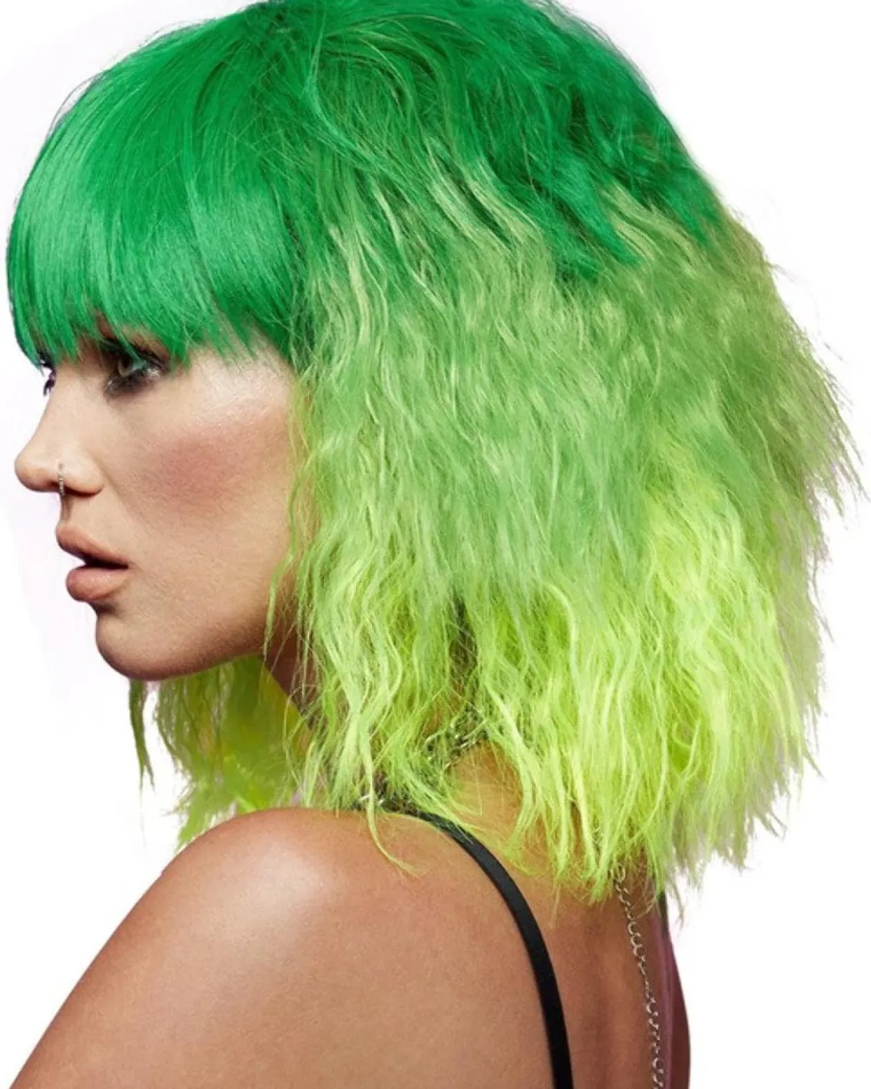 Smiffys Trash Goddess Green Wig Outlet