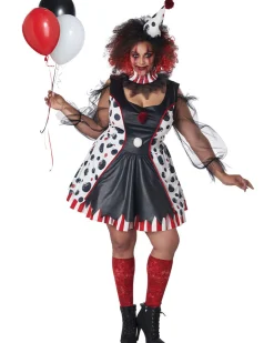 California Costumes Twisted Clown Womens Plus Size Costume Outlet