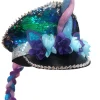 Sweidas Unicorn Sequin Festival Hat With Plait Flash Sale