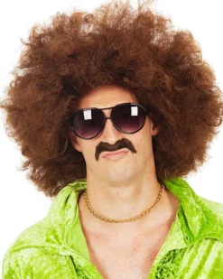 Allaura Wigs and Hair Unisex Jumbo Curly Brown Wig Discount