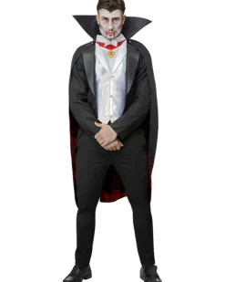 Smiffys Universal Studios Monsters Dracula Vampire Deluxe Mens Costume Flash Sale