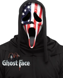 Fun World Usa Flag Ghost Face Mask Clearance
