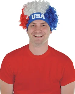 Beistle Usa Wig With Sweatband Best Sale
