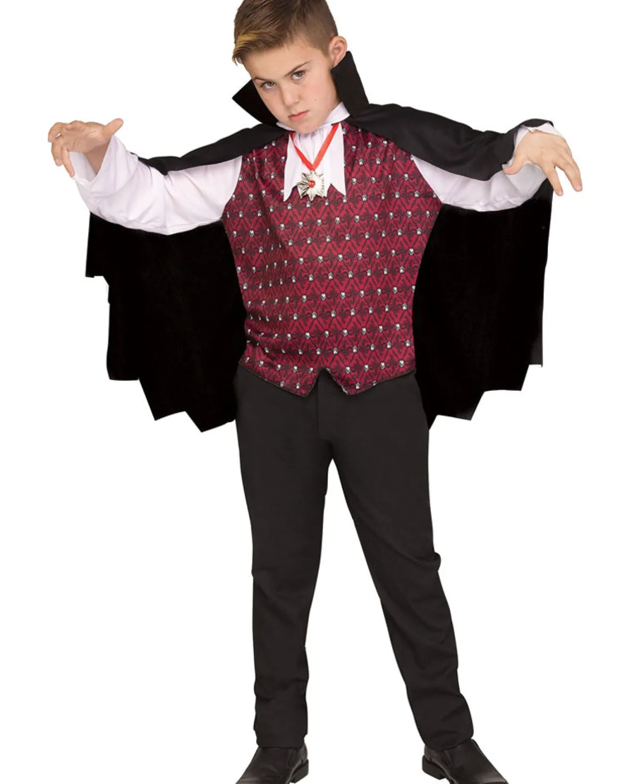 Fun World Vampire Boys Costume New