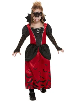 Smiffys Vampire Girls Costume With Eyemask Store