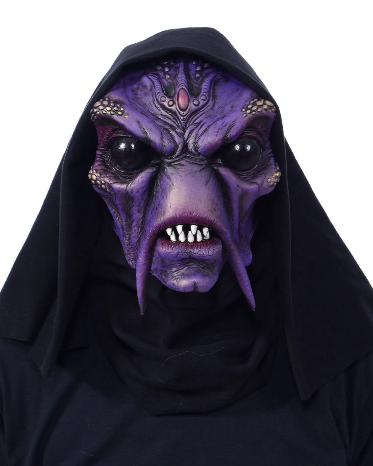 Zagone Studios Venutian Alien Monster Hooded Premium Mask With Moving Mouth Hot
