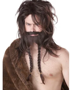California Costumes Viking Beard And Brown Wig Best Sale