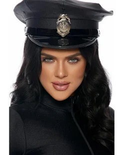 Forplay Vinyl Patrol Hat With Badge Hot