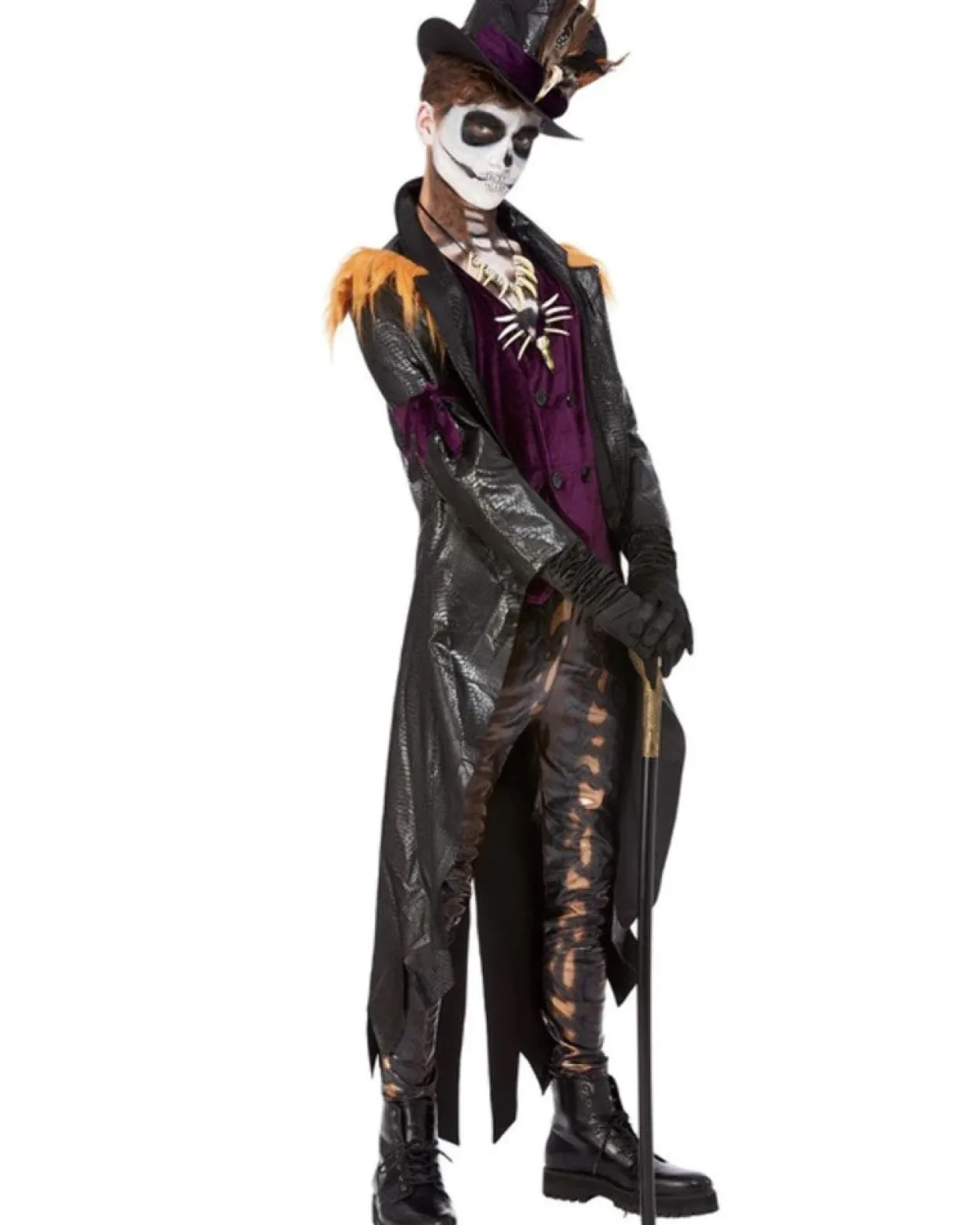 Smiffys Voodoo Witch Doctor Deluxe Mens Costume Cheap