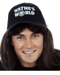 Allaura Wigs and Hair Wayne Black Mullet Wig With Black Cap Online