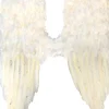 Sweidas White Feather Large Angel Wings Fashion