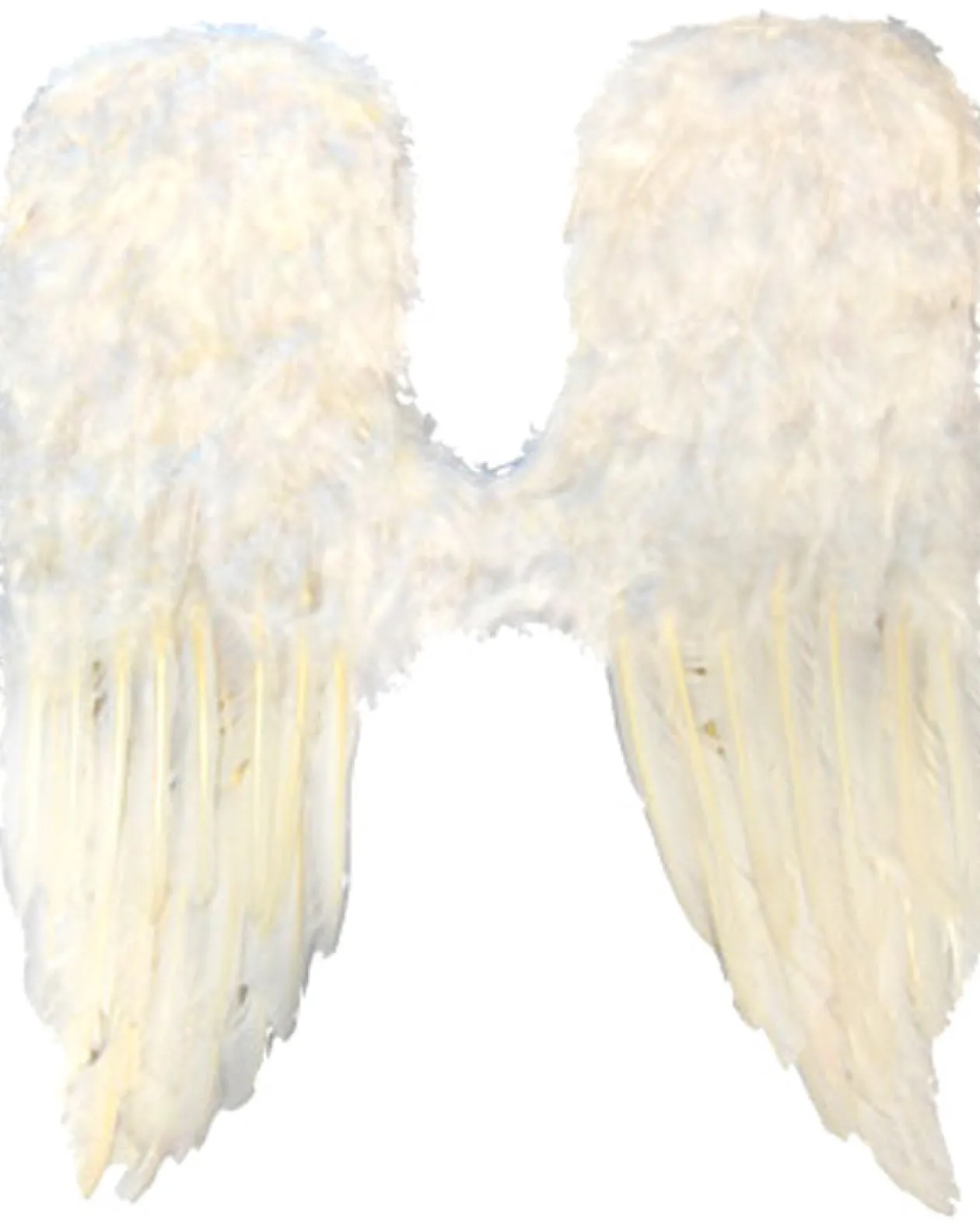 Sweidas White Feather Large Angel Wings Fashion