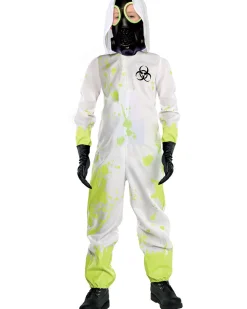 Amscan AU White Hazmat Suit Boys Costume Hot