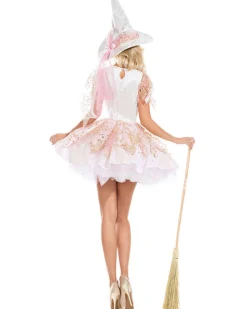 Party King White Magic Witch Womens Costume Sale