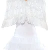 Amscan AU White Medium Feather Angel Wings Best