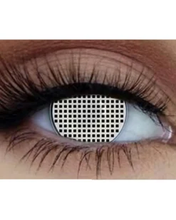 Sweidas White Mesh 14Mm White Contact Lenses With Case Online