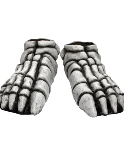 Ghoulish Productions White Skeleton Feet Shoe Covers Best Sale