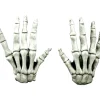 Ghoulish Productions White Skeleton Hand Gloves Online
