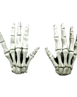 Ghoulish Productions White Skeleton Hand Gloves Online