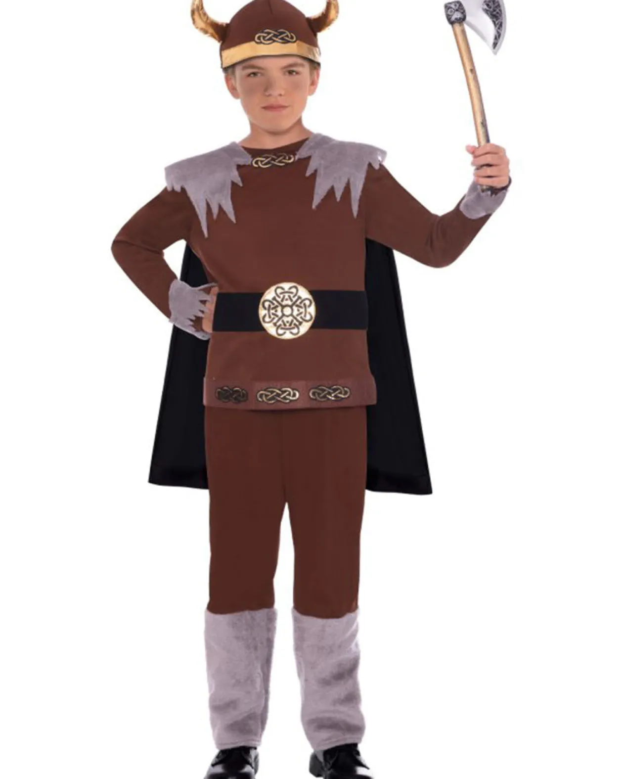 Amscan AU Wild Viking Warrior Boys Costume Flash Sale