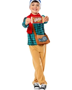Rubies Willy Wonka Charlie Bucket Deluxe Boys Costume Sale