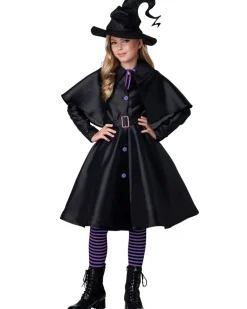 California Costumes Witch Coven Coat Girls Costume New