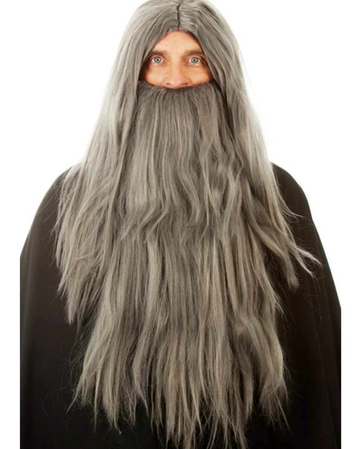Allaura Wigs and Hair Wizard Beard And Grey Wig Hot