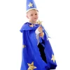 Fairy Girls Wizard Cape And Hat Kids Costume Best Sale