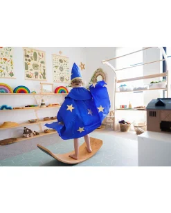 Fairy Girls Wizard Cape And Hat Kids Costume Best Sale