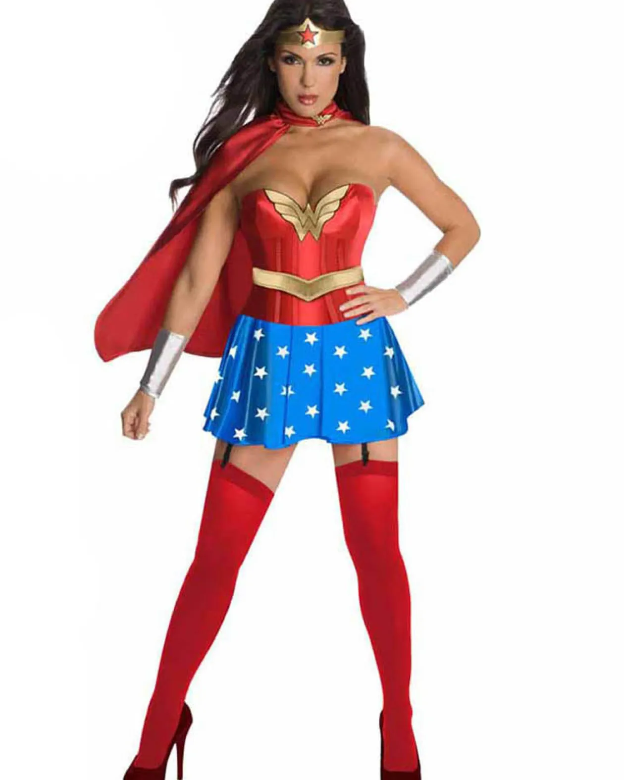 Rubies Wonder Woman Deluxe Corset Womens Costume Cheap